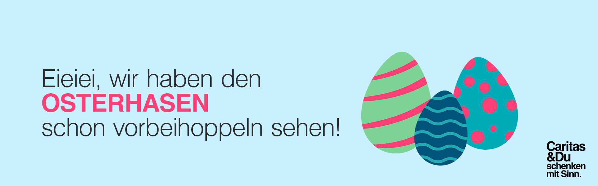 oster header eieiei osterhase kommt bald